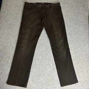 Alberto Modern Fit T400 Mens 41x33 Revolution Denim Pants Charcoal Faded Black